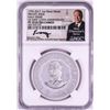 Image 1 : 1792-2017 Half Disme 1 oz. Silver Medal NGC PF70 W/Edmund C. Moy Signature