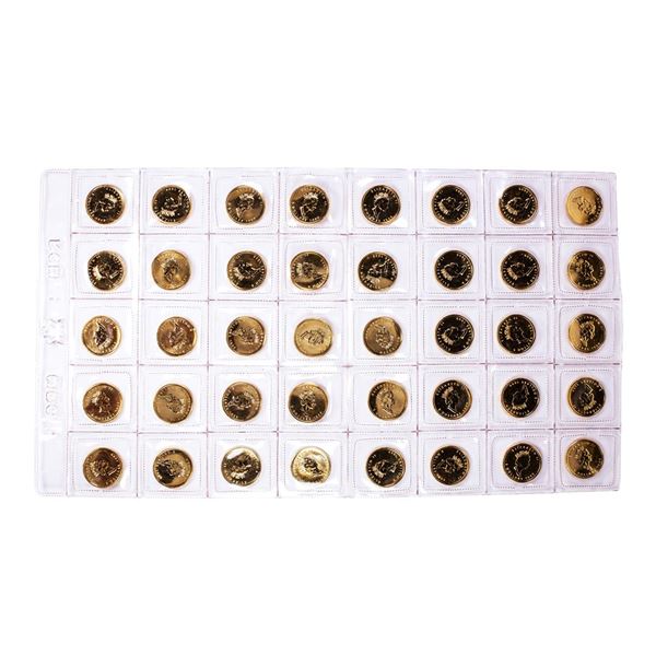Lot of (40) Sealed 1999 Canadian $5 Maple Leaf Gold Coins