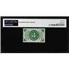 Image 2 : 1863 Third Issue Three Cents Fractional Note Fr.1226 PMG Choice Uncirculated 64EPQ