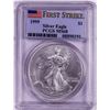 Image 1 : 1999 $1 American Silver Eagle Coin PCGS MS68 First Strike