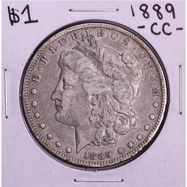 1889-CC $1 Morgan Silver Dollar Coin