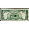 Image 2 : 1929 $5 Federal Reserve Note Kansas City