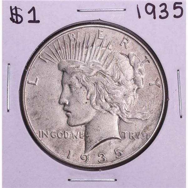 1935 $1 Peace Silver Dollar Coin