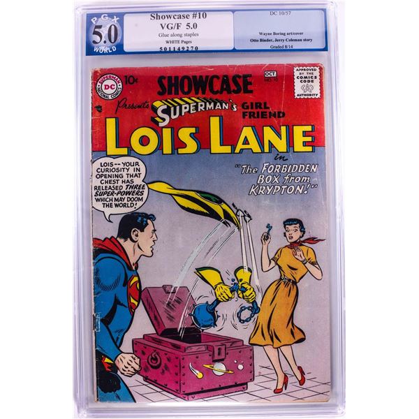 D.C. Comics Superman #10 Comic Book 10/57 PGX VG/F 5.0