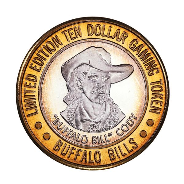.999 Silver Buffalo Bills Resort & Casino Jean, NV $10 Limited Edition Gaming Token