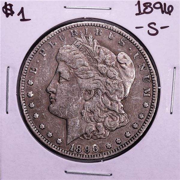 1896-S $1 Morgan Silver Dollar Coin
