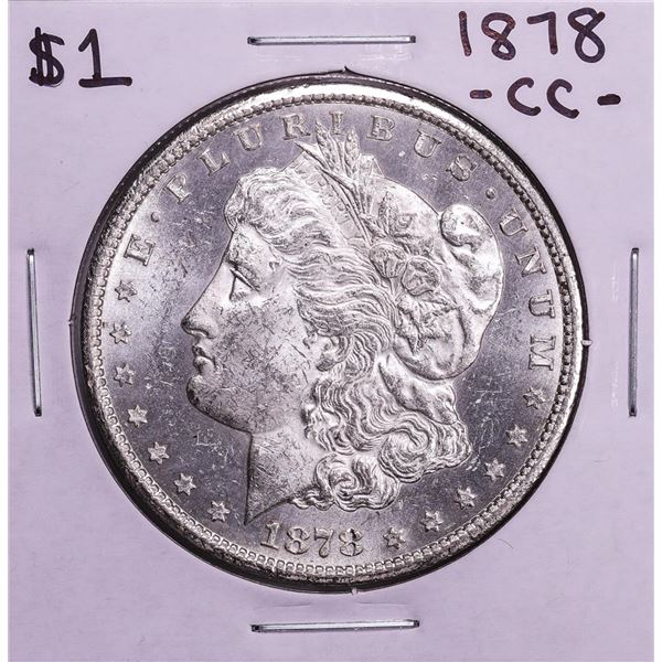 1878-CC $1 Morgan Silver Dollar Coin