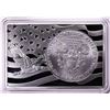 Image 2 : 2021 Type 1 $1 American Silver Eagle Coin & Two Ounce Bar Set