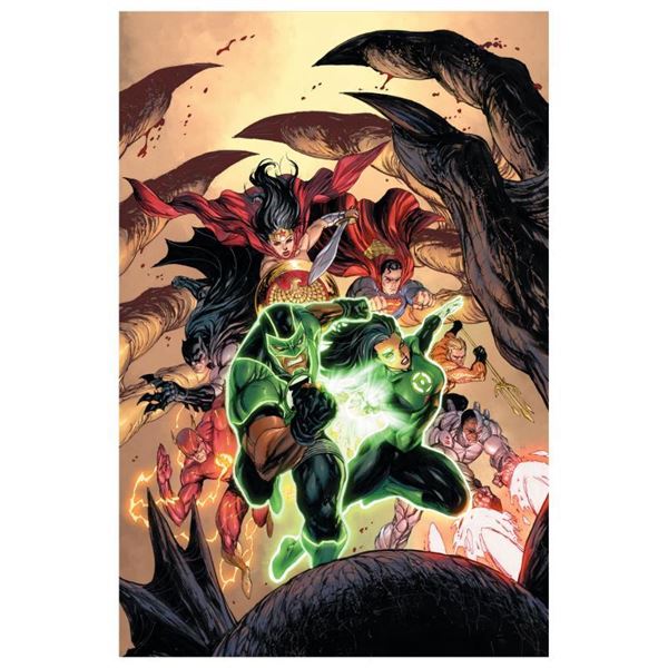 DC Comics "Green Lanterns #15" Limited Edition Giclee On Canvas