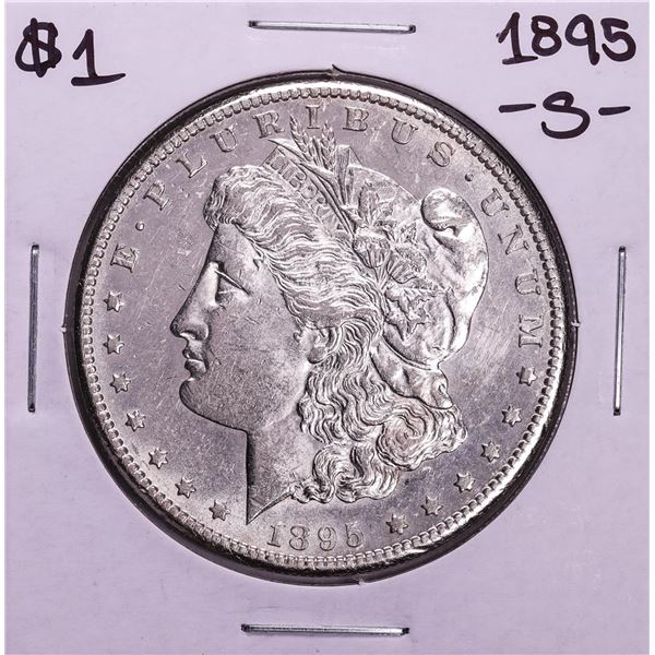 1895-S $1 Morgan Silver Dollar Coin