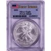 Image 1 : 2001 $1 American Silver Eagle Coin PCGS MS68 First Strike