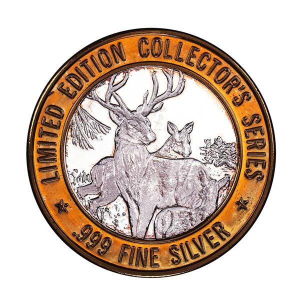 .999 Silver Bad River Lodge Casino Odanah, WI $10 Limited Edition Gaming Token