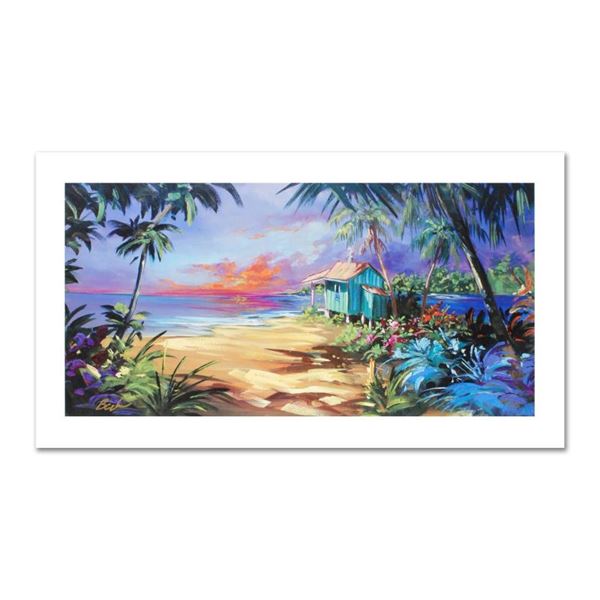 Steve Barton "Peaceful Reflections" Limited Edition Lithograph On Paper