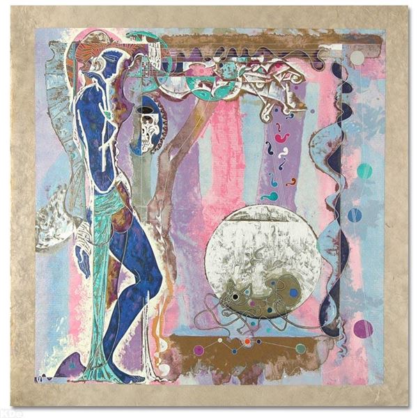 Lu Hong "Concerto" Limited Edition Serigraph On Rice Paper