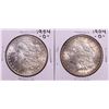 Image 1 : Lot of (2) 1904-O $1 Morgan Silver Dollar Coins
