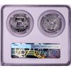 Image 2 : End of an Era Set of 1963 Franklin & 1964 Kennedy Half Dollar Coins NGC PF69* Star