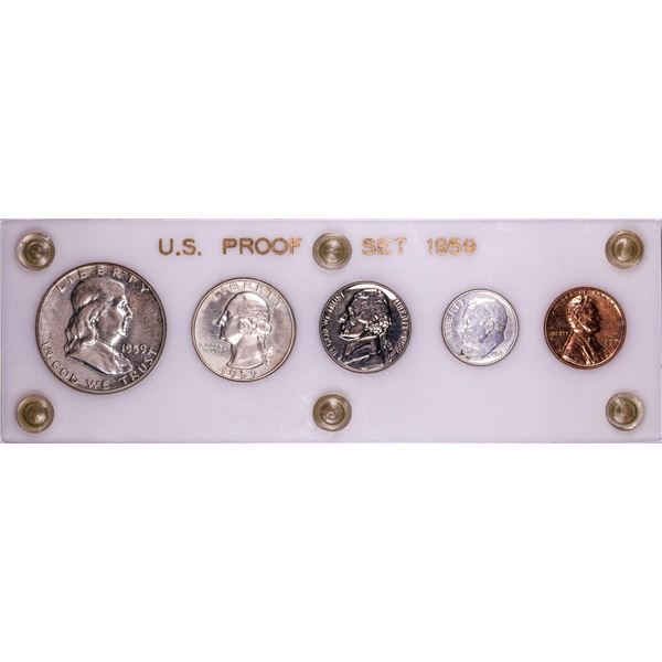 1959 (5) Coin Proof Set