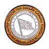 Image 1 : .999 Silver McCarran International Airport Las Vegas, NV $10 Limited Casino Token