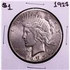 Image 1 : 1927 $1 Peace Silver Dollar Coin