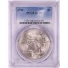 Image 1 : 1934 $1 Peace Silver Dollar Coin PCGS AU58