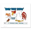 Image 1 : Looney Tunes "Walky Talky Hawky" Limited Edition Giclee On Paper