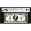 Image 1 : 1950 $10 Federal Reserve Note St. Louis Fr.2010-HW PMG Superb Gem Uncirculated 67EPQ