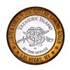 Image 2 : .999 Silver Treasure Island Las Vegas, Nevada $10 Casino Limited Edition Gaming Token
