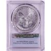 Image 2 : 1988 $1 American Silver Eagle Coin PCGS MS69 First Strike