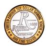 Image 2 : .999 Silver Riviera Hotel & Casino Las Vegas $10 Casino Limited Edition Gaming Token