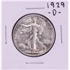 Image 1 : 1929-D Walking Liberty Half Dollar Coin