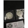 Image 2 : Lot of 2 50 Cent Canadian Silver Coins 1960 and 1966