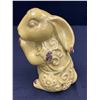 Image 3 : Lot of 3 Distressed Ceramic Easter Bunnies