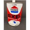 Image 2 : 1 Litre Home Exel Motor Oil, Some Damage to Tin - Full