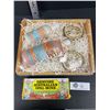 Image 1 : Saltspring Soapworks Peaches and Cream Gift Set, Unopened and Box of Genuine Austrian Opal Mine Opal