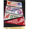 Image 3 : Lot of 6 Hockey Pennants - Calgary Flames, Etc.