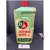 Image 1 : BA Outboard Motor  1 Imperial Quart Plastic Bottle