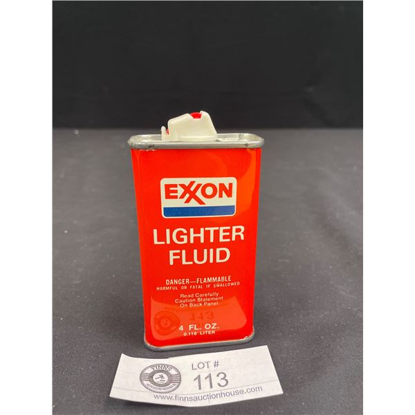 Exxon Lighter Fluid 4 Fluid Ounce Tin