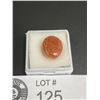 Image 3 : Natural Sunstone 10.73ct 14.96 x 12.19 x 8.36mm Oval Cabochon Kangayam India Untreated