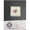 Image 2 : Natural Dark Amethyst 5.155ct 14.41 x 10.44 x 7.20mm Trillion Cut Loupe Clean Uruguay Untreated