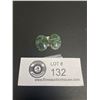 Image 1 : Natural Green Sheen Rose Cut Sapphire 14.89ct 18.82 x 14.32 x 3.67mm Untreated