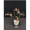 Image 1 : Decorative Artificial Flowering Tree Mounted in Pot