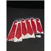 Image 1 : Brand New Lot of 6 French Toast Brand Solid Full Make Red Ties