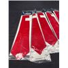 Image 3 : Brand New Lot of 6 French Toast Brand Solid Full Make Red Ties