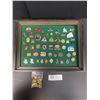 Image 1 : RCMP/Policing Framed Collectible Pin Collection