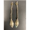 Image 1 : Pair of Persian Silver Jewellery Tassels