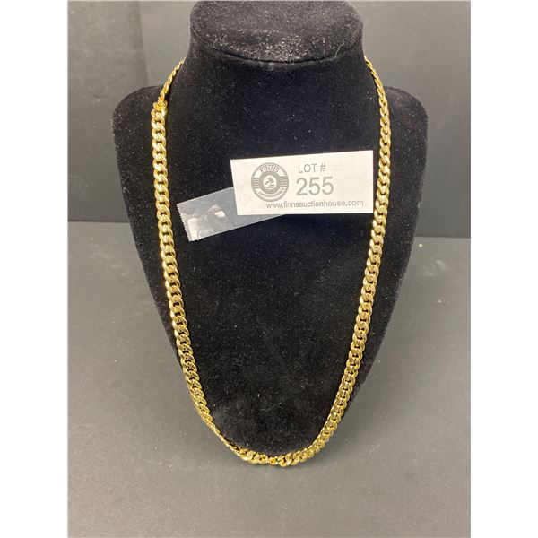 Faux 18 Karat Gold Necklace - Heavy