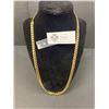 Image 1 : Faux 18 Karat Gold Necklace - Heavy