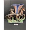 Image 1 : Italian Opalescent Horse Vase