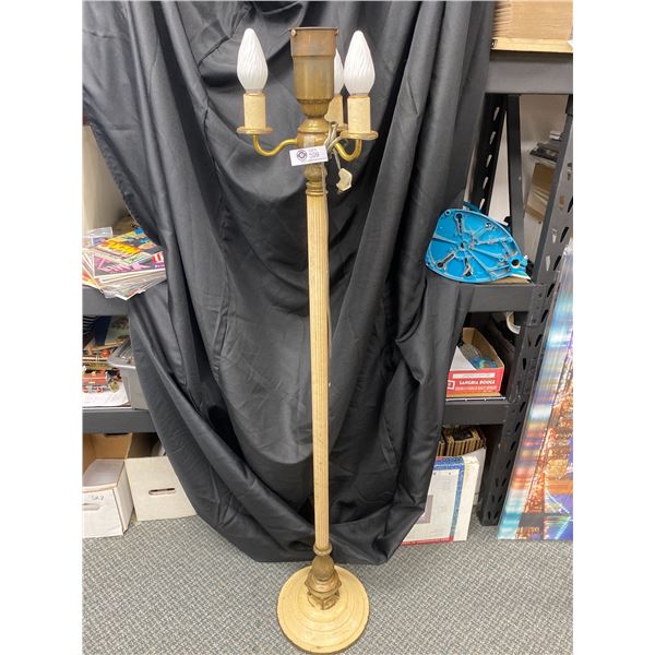 Vintage Pole Lamp - No Shade