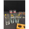 Image 2 : Bar Lot - Flight Holder, Donkey Kong Bottle Opener with Assorted Glassware